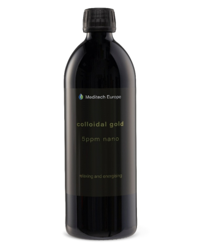 Meditech Colloïdaal Nano Goud 5 ppm 500 Ml
