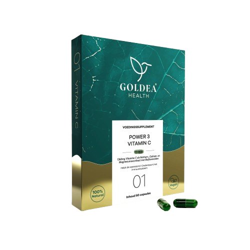 60 capsules Goldea Health Power 3 Vitamin C 01