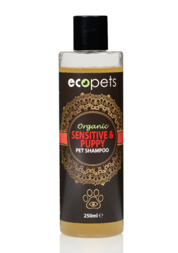 250 ml Ecopets Organic Pet Shampoo Sensitive Skin & Puppy