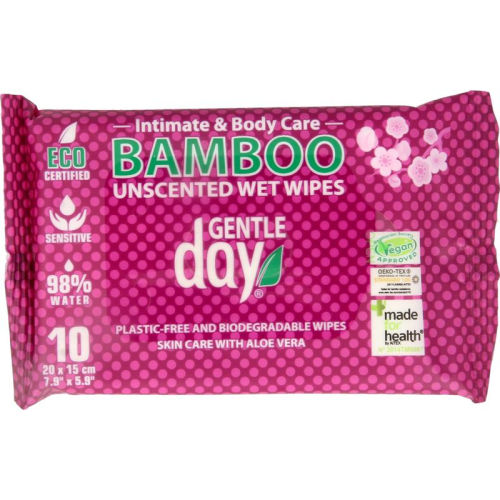 Gentle Day Bamboo Intimate Wipes