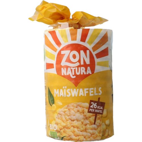 100 Gramm Zonnatura Maiswafels Naturel Biologisch