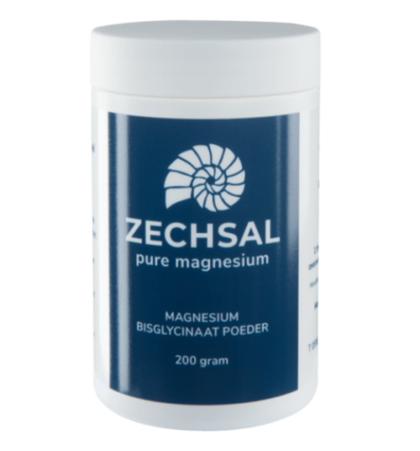 200 gram Zechsal Magnesium Bisglycinaat Poeder