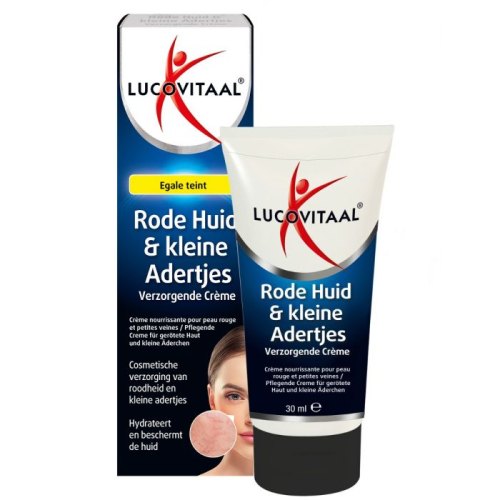 Lucovitaal Rode Huid & Kleine Adertjes Verzorgende Crème 30 ml