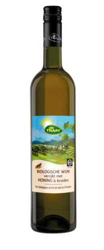 De Traay Honing Kruidenwijn Wit Biologisch 750 Ml