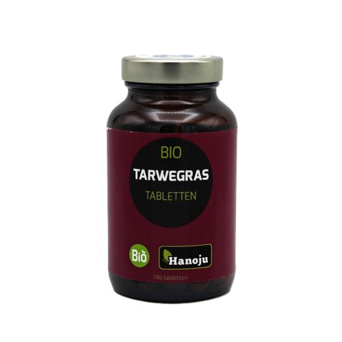 180 tabletten Hanoju Bio Tarwegras