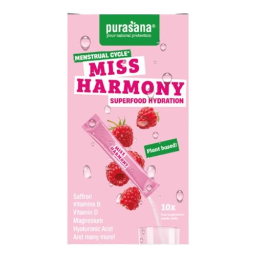 10 x 4,5 Gramm Purasana Hydratation Superfoods Miss Harmony