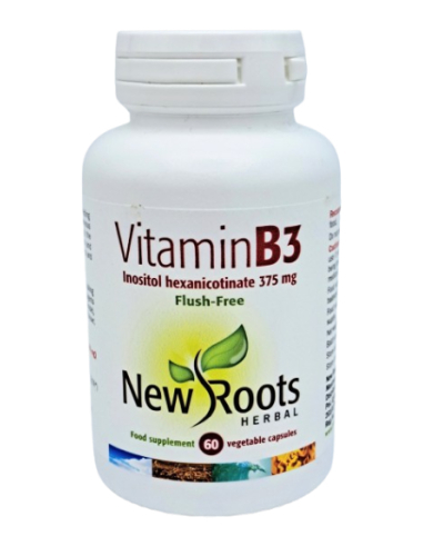 60 capsules New Roots Herbal Vitamine B3