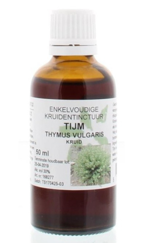50 ml De Cruydhof / Natura Sanat Thymus Vulgaris - Tijm Tinctuur