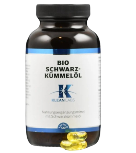 120 capsules Klean Labs Zwarte Komijnolie 500 mg