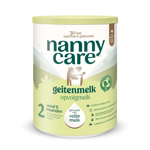 Nannycare Opvolgmelk 2 Geitenmelkvoeding 800 Gramm