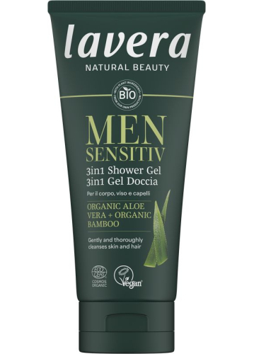 200 ml Lavera Men Sensitiv 3 in 1 Shower Biologisch