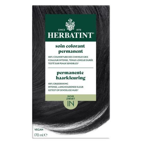 170 ml Herbatint Haarkleuring 1N Zwart
