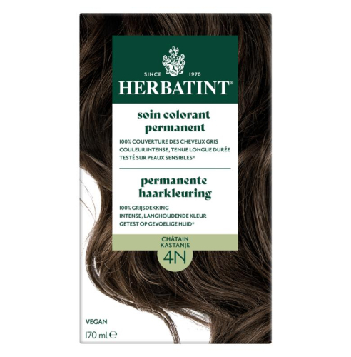 170 ml Herbatint Haarkleuring 4N Kastanje