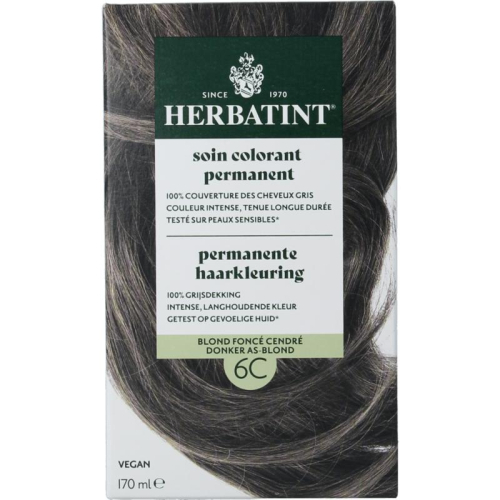 170 ml Herbatint Haarkleuring 6C Donker Asblond