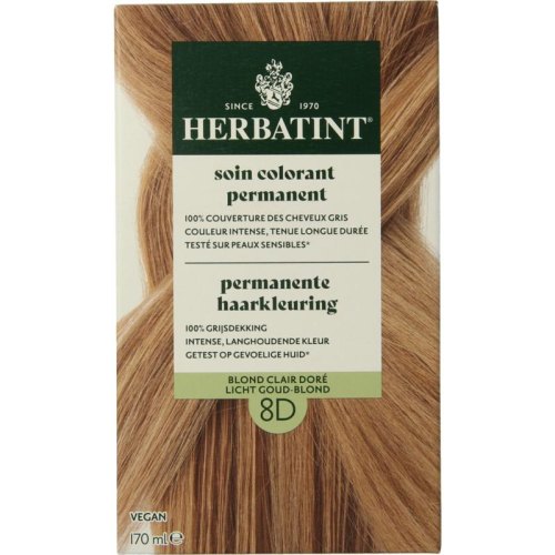 170 ml Herbatint Haarkleuring 8D Licht Goublond