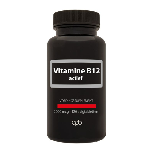 120 Tabletten APB Holland Vitamine B12 Actief 2000 mcg