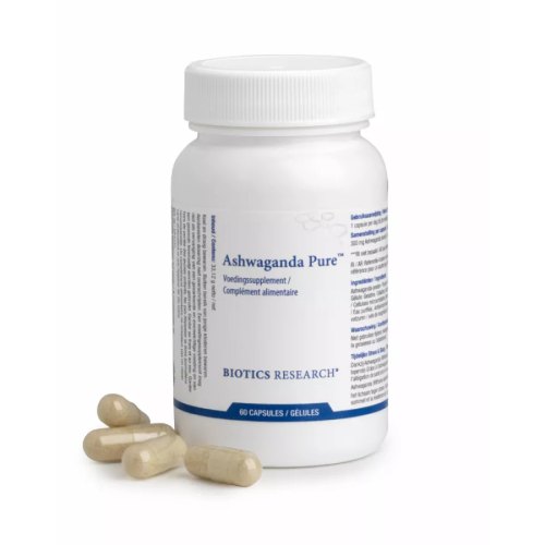 60 capsules Biotics Ashwaganda Pure