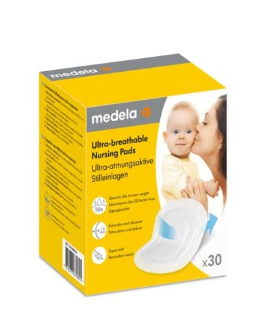 Medela Zoogcompres - Nursing Pads Ultra-Breathable 30 Stücke