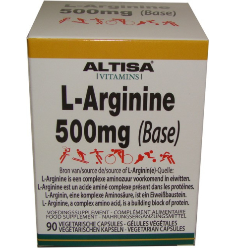 Altisa L-Arginine 500 mg 90 Kapseln