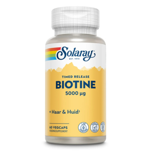 60 Kapseln Solaray Biotine 5000 mcg