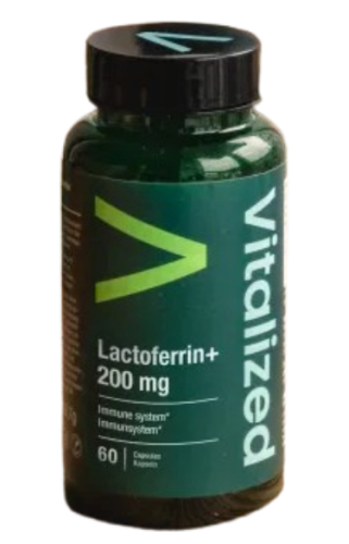 60 capsules Vitalized Lactoferrin+ 200 mg