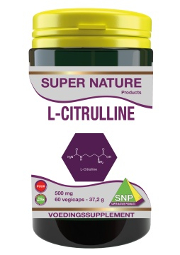 60 capsules SNP L-Citrulline 500 mg Puur