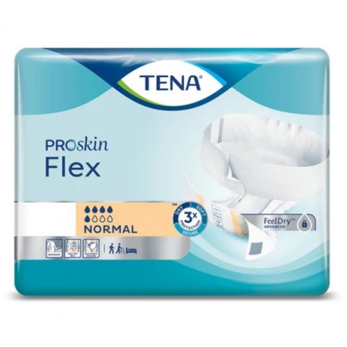 34 Stücke Tena Proskin Flex Normal M