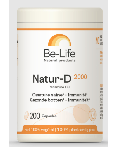 200 softgels Be-Life Natur-D 2000