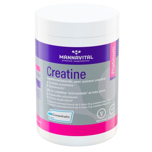 408 Gramm Mannavital Creatine Platinum