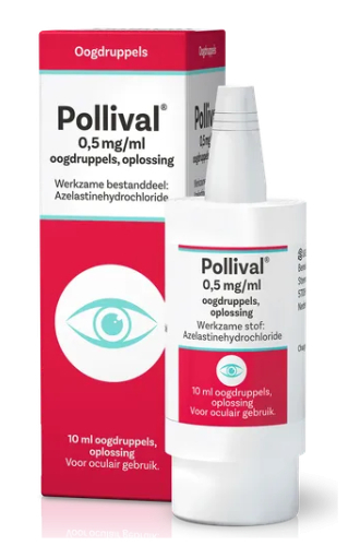Ursapharm Pollival Oogdruppels 0,5 mg-ml 10 Ml