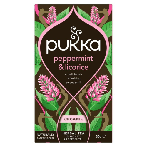  Pukka Peppermint & Licorice Thee Biologisch