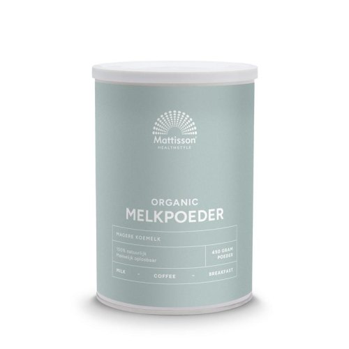 450 gram Mattisson Magere Melkpoeder Biologisch