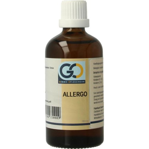 100 Ml GO Gemmo Oplossingen Allergo Biologisch