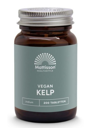 200 tabletten Mattisson Kelp Jodium