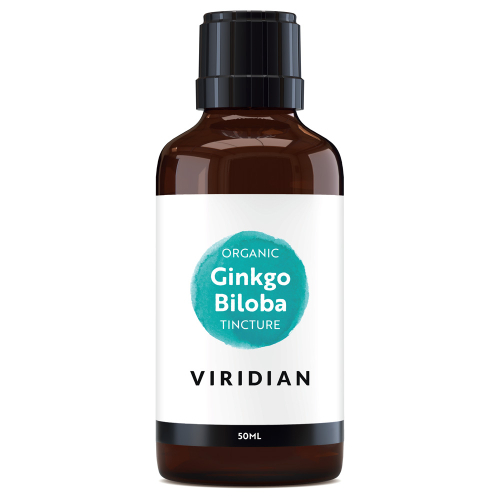 50 Ml Viridian Ginkgo Tincture Organic