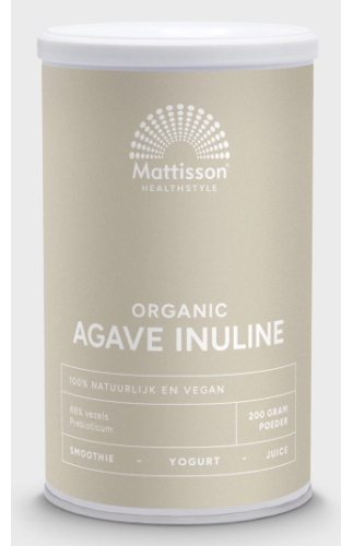 200 Gramm Mattisson Agave Inuline Biologisch