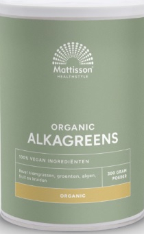 Mattisson AlkaGreens Biologisch 300 Gramm