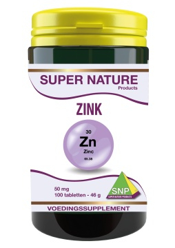 100 tabletten SNP Zink 50 mg