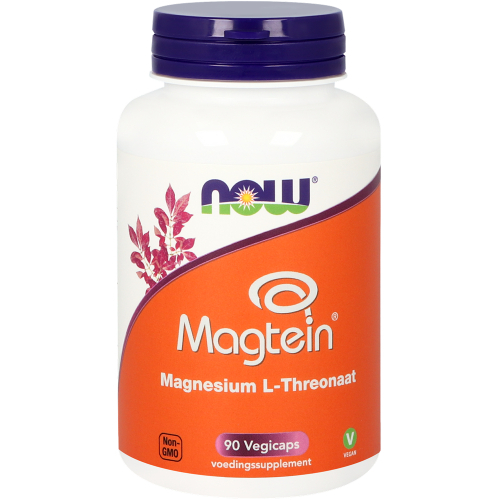 90 Vegicaps NOW Magtein Magnesium L-Threonaat
