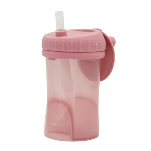 1 exemplaar Difrax Rietjesbeker Antilek Raspberry