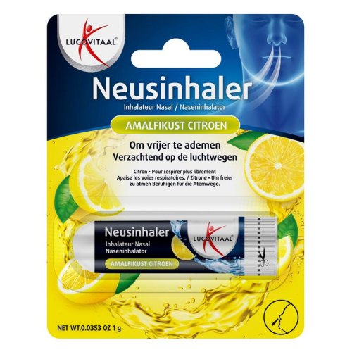 1 Stück Lucovitaal Neusinhaler Amalfikust Citroen