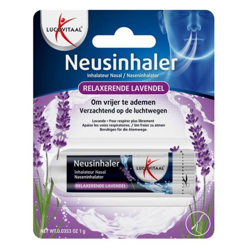 1 Stück Lucovitaal Neusinhaler Relax Lavendel