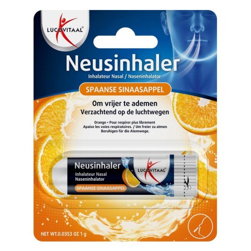 1 Stück Lucovitaal Neusinhaler Spaanse Sinaasappel