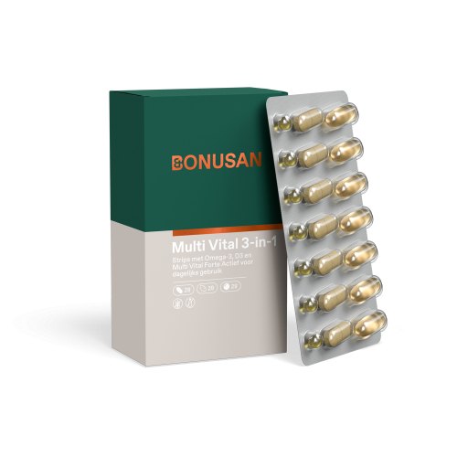 Bonusan Multi Vital 3-in-1 84 Stücke