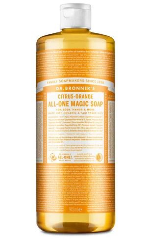 Dr. Bronner's All-One Magic Soap Citrus-Orange  945 ml