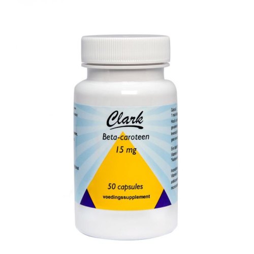 50 capsules Clark Beta Caroteen 15 mg