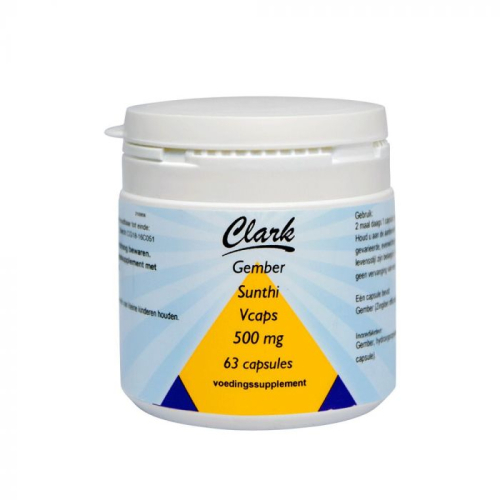 63 Kapseln Clark Gember Sunthi 500 mg