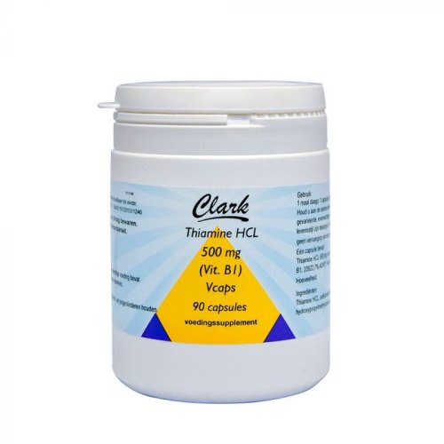 90 Kapseln Clark Thiamine HCl 500 mg (Vitamine B1)