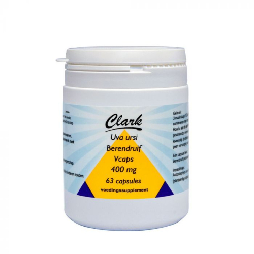 63 Kapseln Clark Uva Ursi Berendruif 400 mg