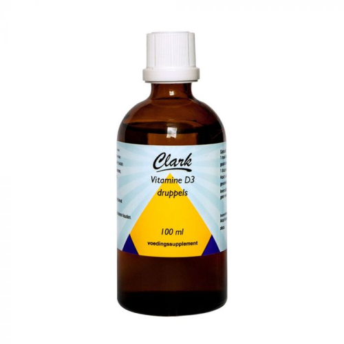 100 Ml Clark Vitamine D3 Druppels